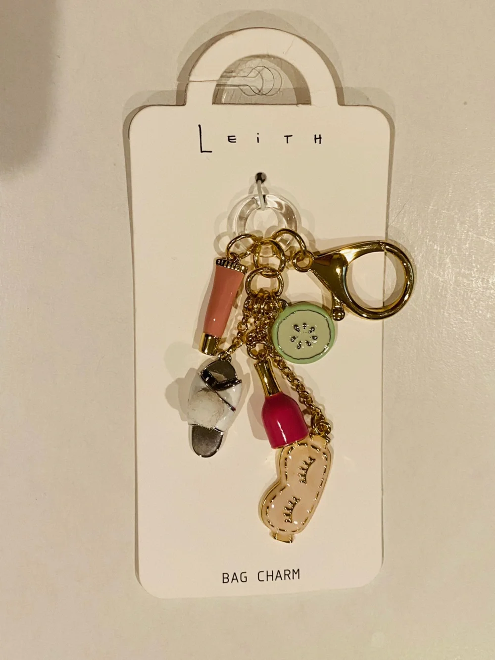 Leith SPA Bag Charm/Keychain. NEW I